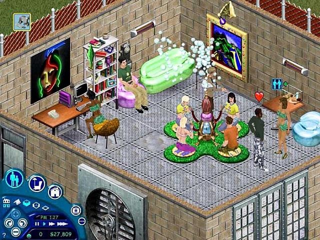 sims house life the game online free