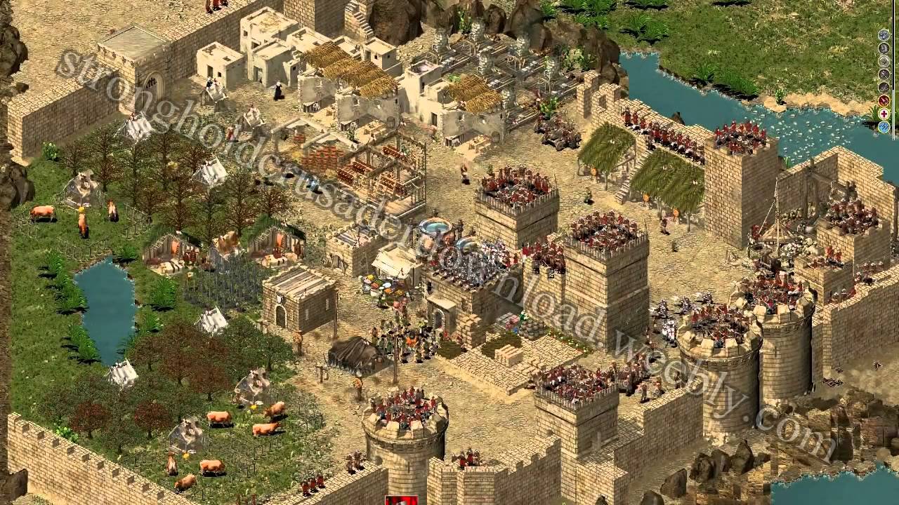 how to play stronghold crusader online