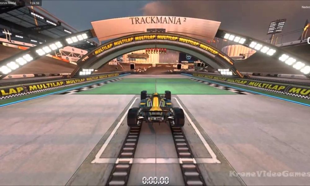 trackmania 2 valley track total