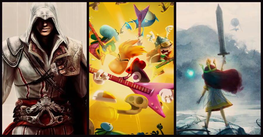 GET ASSASSIN’S CREED II, RAYMAN LEGENDS AND CHILD