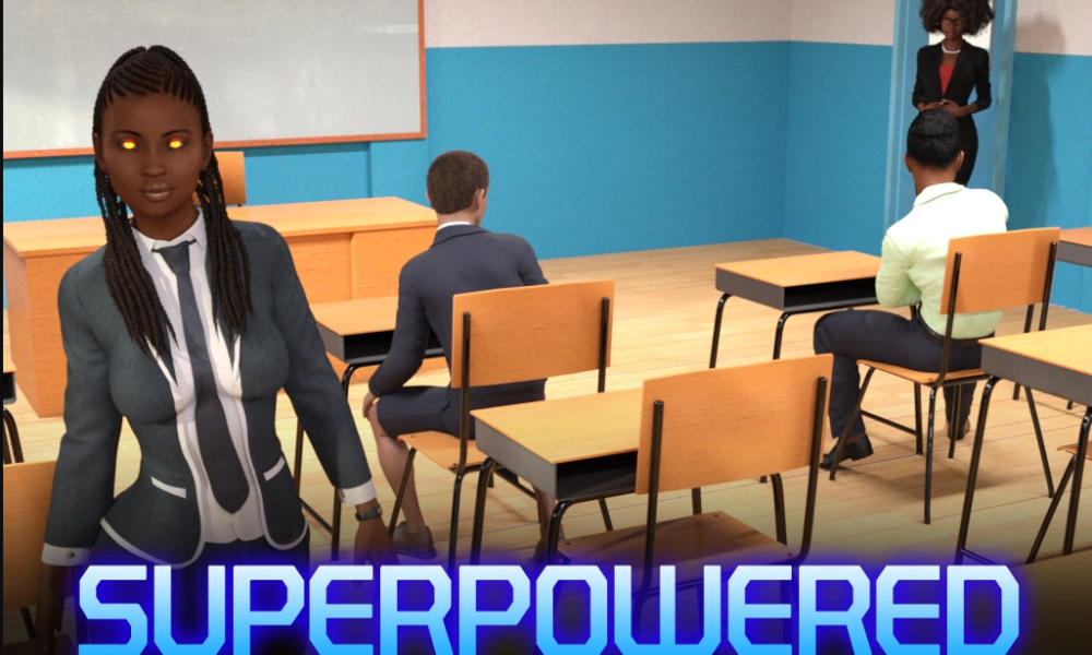 superpowered porn game model
