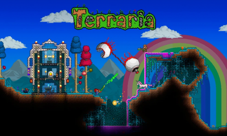Terraria Overview Terraria Is an Action, Adventure and RPG game for PC spread by Re-Logic in 2011. Input a booming place and explore this extraordinary universe. You Were residing in harmony. However, following the assaults of all dimness beasts, Everything has changed. Now you have to crush them and regain the stability for this property. Players Can burrow the reasons also. There are some substantial bundles under the floor. Whatever the situation, you ought to be careful Because a part of the poisonous animals is coated on the floor. The innovativeness can become your weapon. You won't approach weapons such as Firearms. That means you're able to use straightforward things to create mishaps on the foes. The world of Terraria is created. It means that you will not find states more than on program! So players Will not get tired in the scenarios. Specialty fresh items. Gather shrouded treasures. Furthermore, you may get coins to purchase incredible things in the shop. The entirety of these characters in this sport will not function as adversaries. A number of them are going to assist the gamers in transit. Likewise, they can Provide you amazing things to get By in this massive world. You're the safeguard of the world. Nobody is satisfactorily valiant to fight the foe. Thus rout each one of these and be the primary legend in this property. Your character's look is alterable. Buy new garments because of him. Likewise, his abilities can be made better. Whatever the situation, you need to acquire sufficient scores to boost his skills considerably. Terraria is most likely the best game in the Steam. It is evaluation at this system is 10/10. There are many players who have played this game over 200 hours!