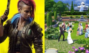 The Sims 4 Mod Lets Sims Play Cyberpunk 2077