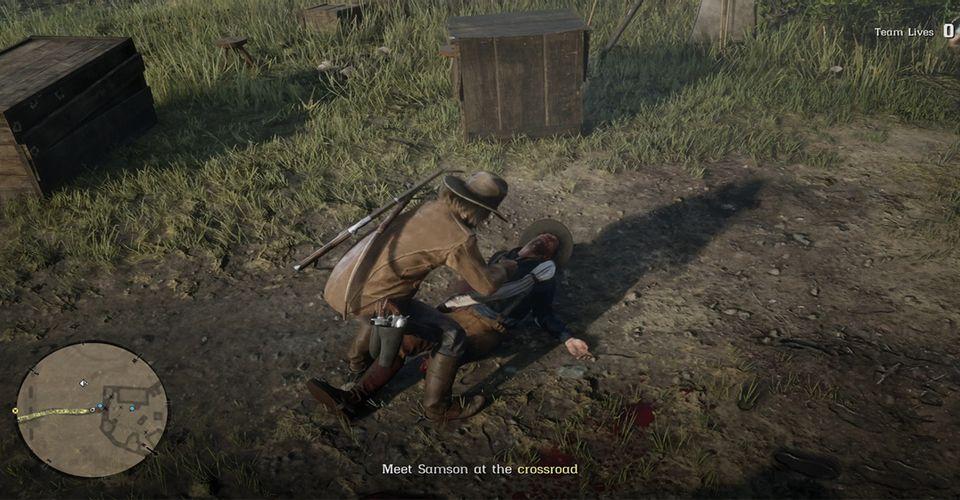 Red Dead Redemption 2 Player Catches NPC in Dishonorable Act