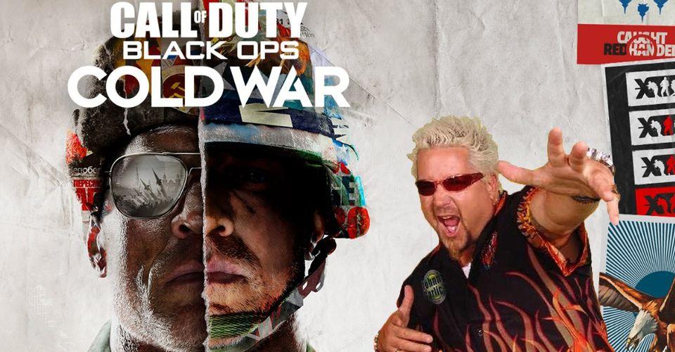 Guy Fieri Shares Strange Call of Duty: Black Ops Cold War Image