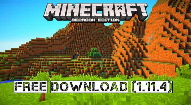 download minecraft bedrock for free