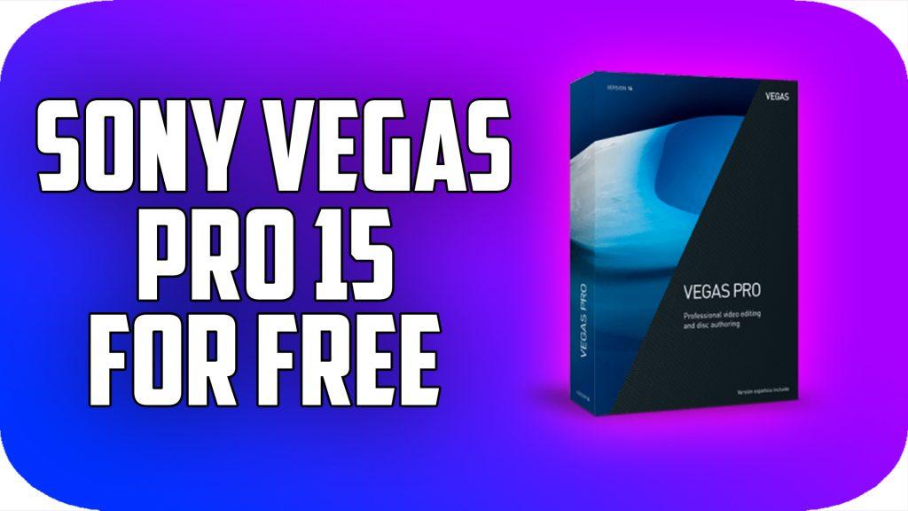 how to get sony vegas pro for free