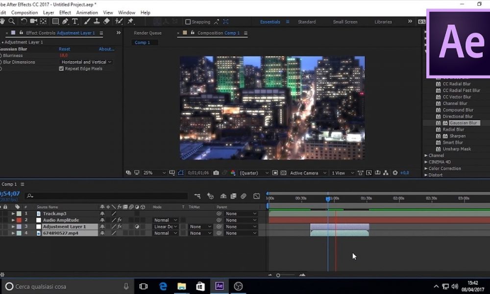 adobe after effect cc 2017 effects download