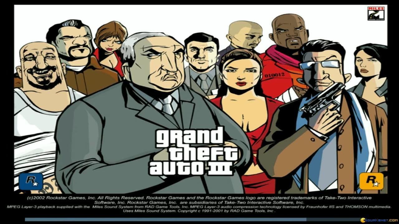 Grand Theft Auto 3 free game for windows