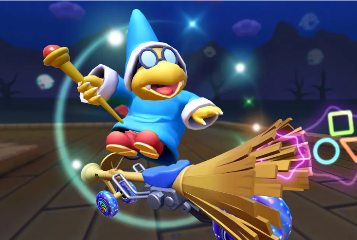 Mario Kart finally stops disrespecting Kamek the Magikoopa