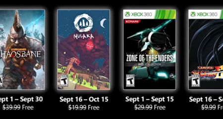 Warhammer: Chaosbane, Zone of the Enders HD are free on Xbox Games With Gold in September