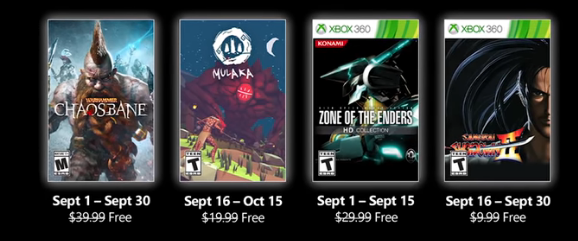 Warhammer: Chaosbane, Zone of the Enders HD are free on Xbox Games With Gold in September