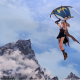 Soar around Skyrim with Link’s Breath of the Wild paraglider