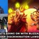 WHAT IS BLIZZARD'S GENDER DISCRIMINATION LAWSUIT DOING?