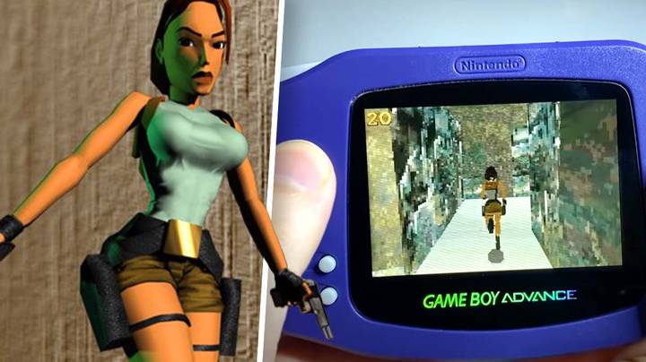 Modders get the original 'Tomb Raider" running on Game Boy Advance. It looks pretty good!