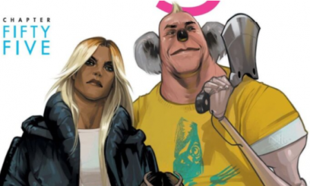 Saga #55 Continues Where it Left Off with a Story about Family & Survival