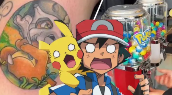 Gumball Machine Determines Which Random Pokemon Tattoo You Get with Great Results