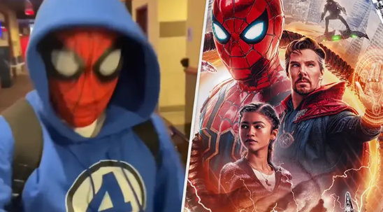 Spider-Man fan sets world record for seeing 'No Way Home" in Cinema 292 Times