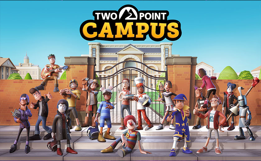 TWO POINT CAMPUS' WIZARDRY CLASS HAS POINTY HATS AND MAGIC DOUELS.