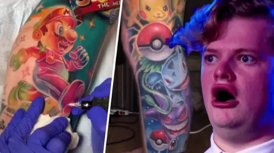 These Gaming Tattoos Take Fandom to The Next Level