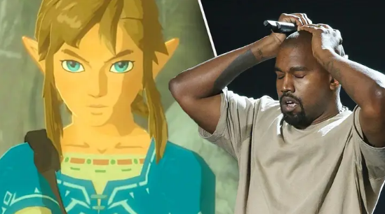 Kanye West Invented A "Moving Nintendo Game" To Zelda And Mario Creator