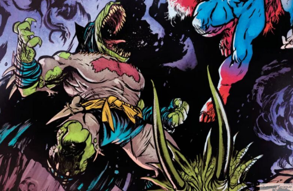 The Jurassic League #1 capitalizes on Dinosaur Fever with Campy Fun
