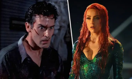 Bruce Campbell Responds to 'Aquaman 2,' Amber Heard Replacement Mesme