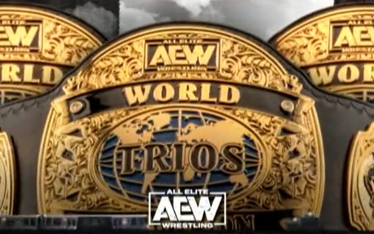 AEW Announces Trios Championship for All Out