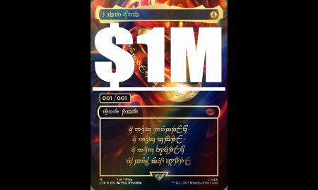 Magic: The Gathering's One Ring card now commands an estimated value of over $1 Million!