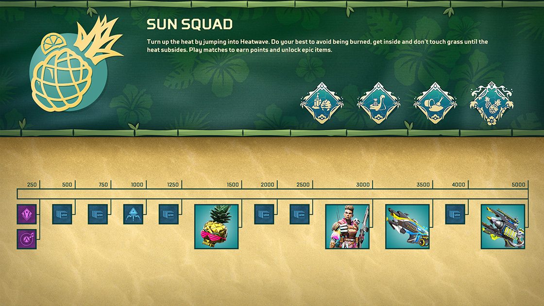 Apex Legends Sun Squad Guide - How to Earn Event Points