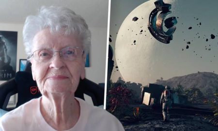 Skyrim Grandma does not seem interested in playing Starfield.