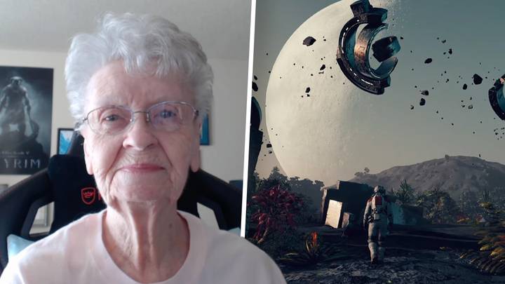 Skyrim Grandma does not seem interested in playing Starfield.