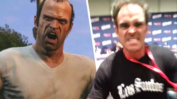 Steven Ogg of Trevor from Grand Theft Auto responds positively when requested to swear at them by fans and the result was spectacular!