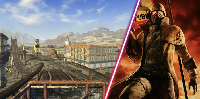 Mod for Fallout New Vegas lets you ride Primm's Rollercoaster