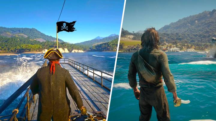 Red Dead Redemption 2 meets the Black Flag of Assassin's creed in a amazing pirate mode