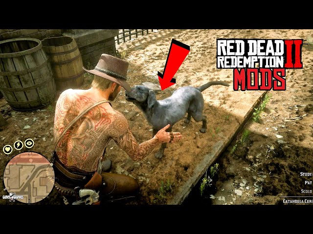 Red Dead Redemption 2 mod finalizes adding a pet to accompany players