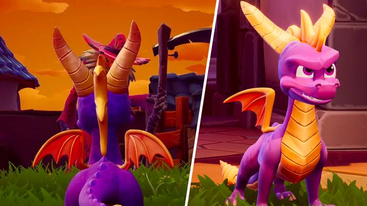 Spyro 4: Mystery Of The Dragon has made its first online debut ahead of its official reveal date.