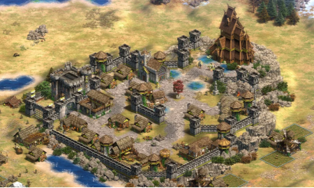 Age Of Empires 2 player recreates entire map from Skyrim using Age Of Empires II