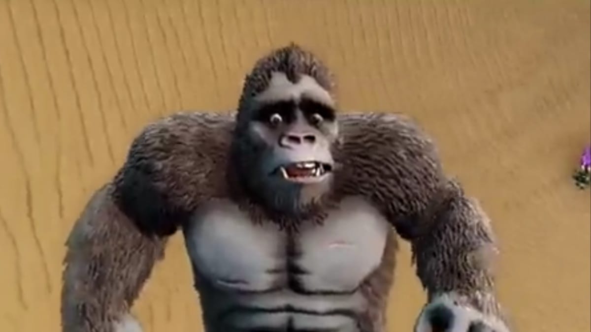 New King Kong game received criticism for having absolutely disastrous graphics.