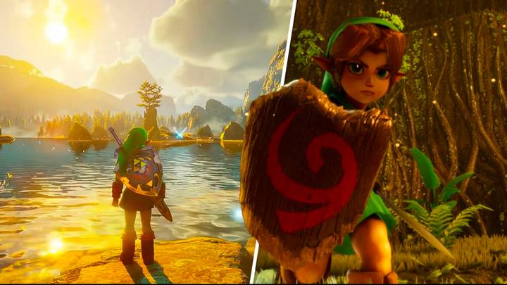 Fans praise Zelda: Ocarina Of Time Unreal Engine 5 remake as an absolute masterpiece