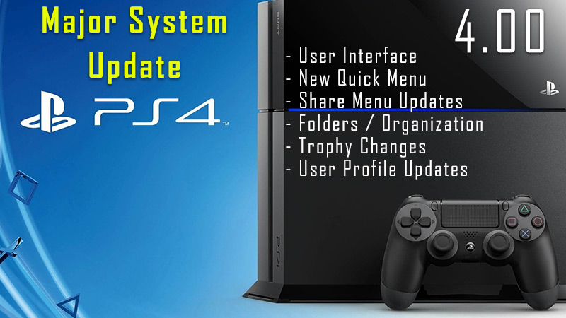 PlayStation 5, PS4 system update has discontinued many popular features that were removed previously from system software updates.