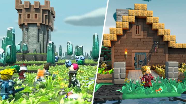Minecraft and Zelda come together in this stunning hybrid game!