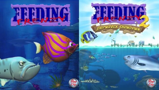 Feeding Frenzy 1 & 2 PC Version Free Download